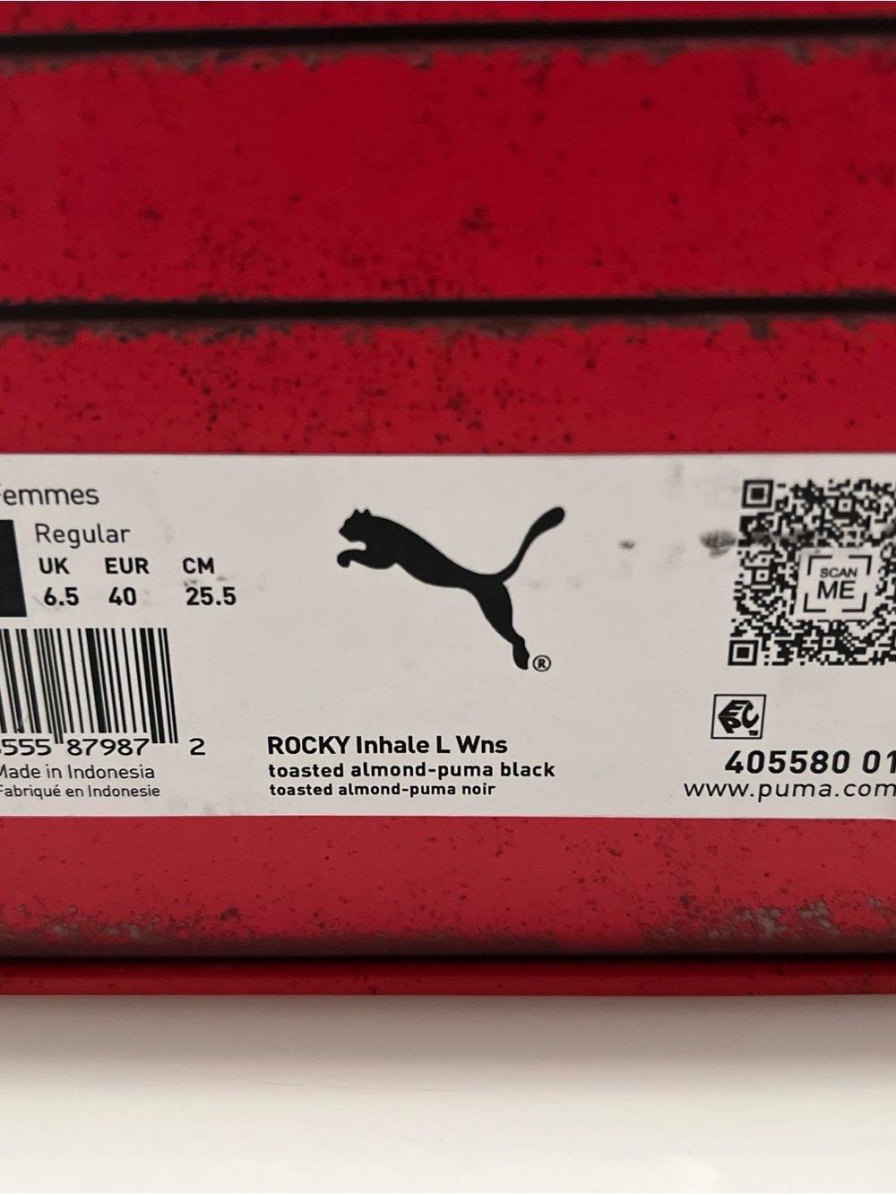 Puma WOMENS Rocky Inhale L Sneakers Sz 9 - Picture 9 of 9